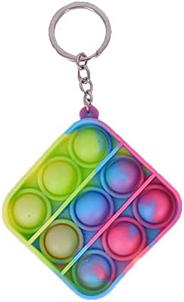 Chaveiro Pop It Fidget Toy Brinquedo Sensorial Anti Stress