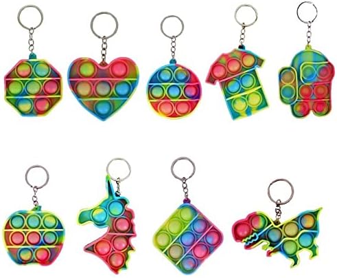 Chaveiro Pop It Fidget Toy Brinquedo Sensorial Anti Stress