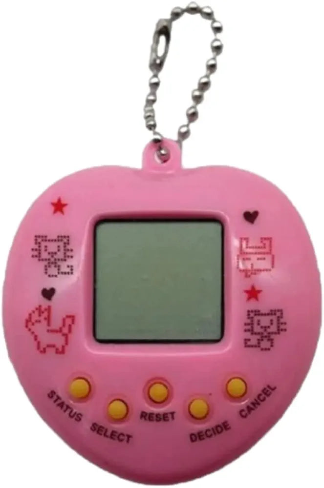 Bichinho Virtual Nostalgia Chaveiro Retro Anos 90 Game Machine Pet Emite sons para lembrar de cuidar 