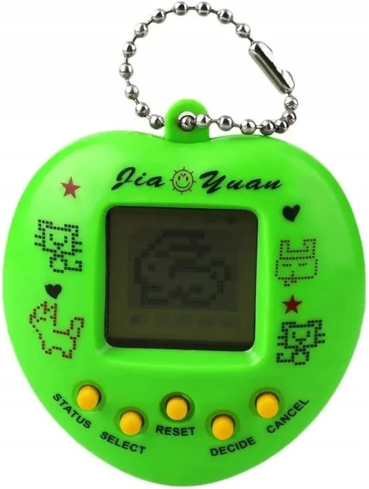 Bichinho Virtual Nostalgia Chaveiro Retro Anos 90 Game Machine Pet Emite sons para lembrar de cuidar 