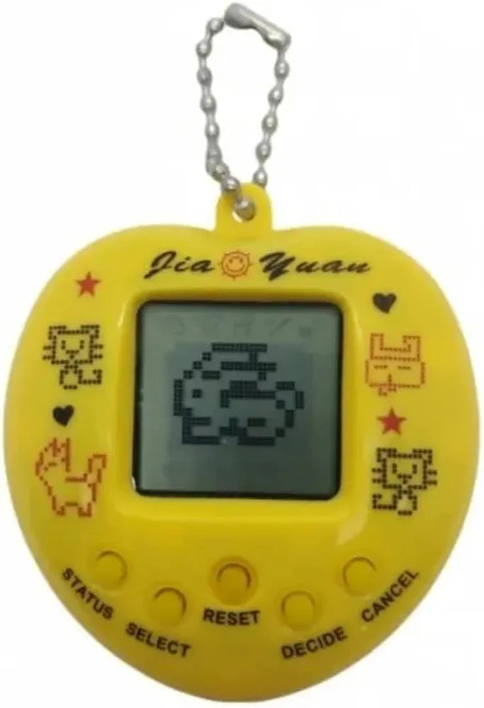 Bichinho Virtual Nostalgia Chaveiro Retro Anos 90 Game Machine Pet Emite sons para lembrar de cuidar 